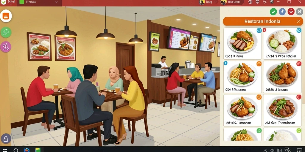 Tampilan antarmuka yang intuitif dan mudah digunakan.