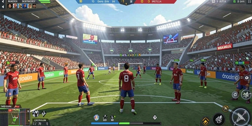 Screenshot menampilkan karakter utama dalam aksi.