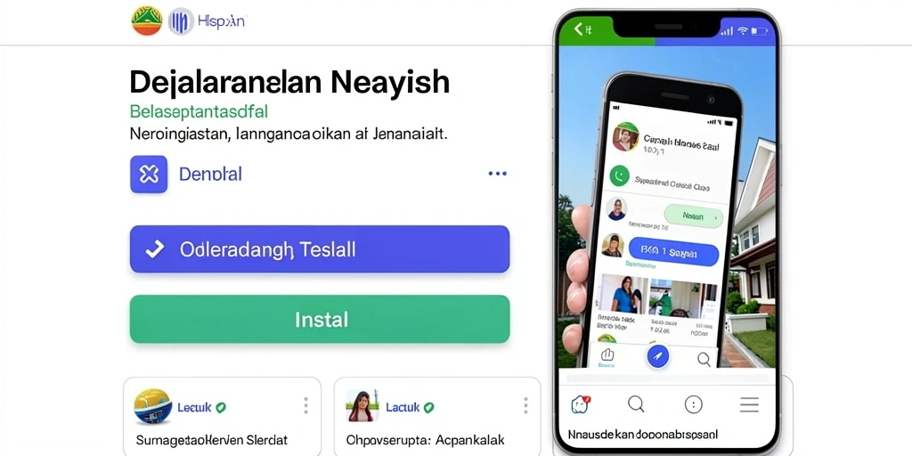 Tampilan awal yang menarik dan penuh warna.