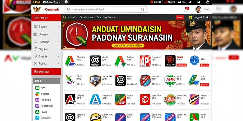 Tampilan awal permainan yang menarik dan penuh warna.