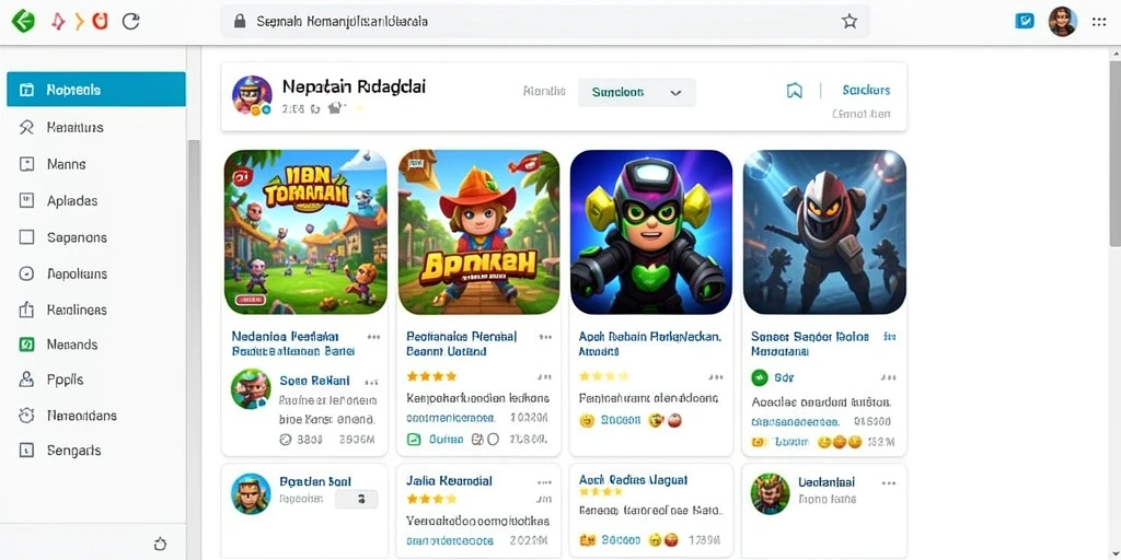 Tampilan antarmuka yang menawan dan mudah dinavigasi.