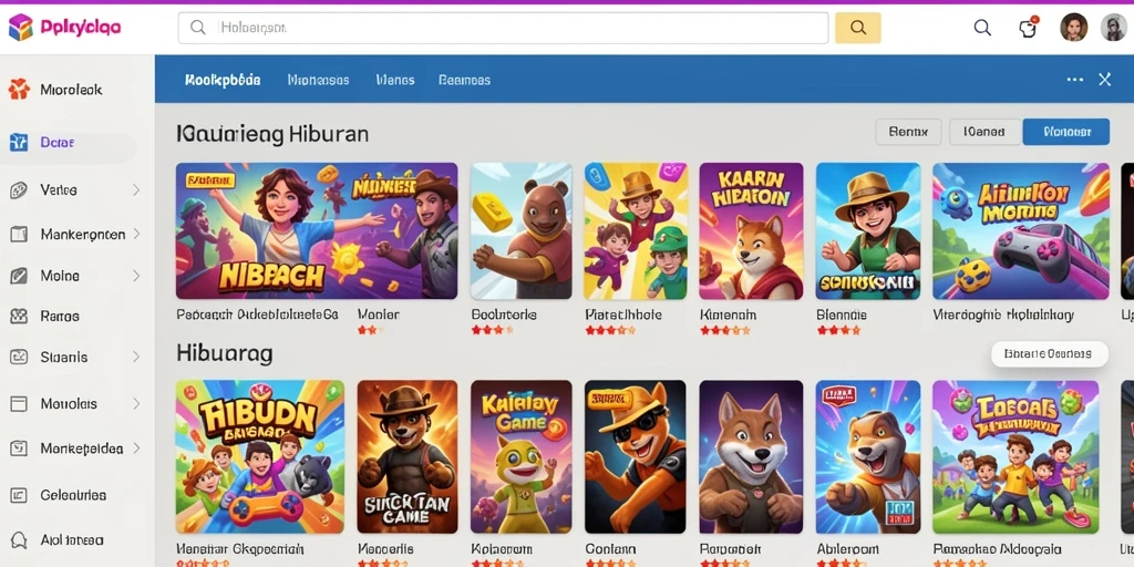 Tampilan grafis menawan yang memikat mata.