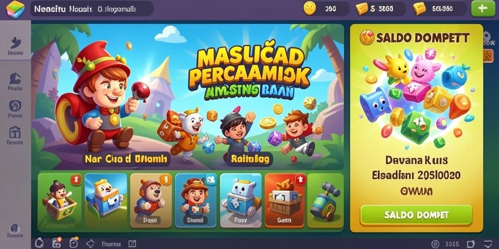 Tampilan antarmuka yang menarik dan mudah digunakan.