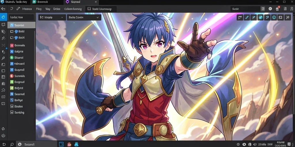 Screenshot menampilkan grafis menakjubkan RSNGAME.