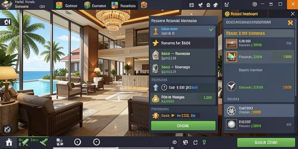 Tampilan antarmuka yang menawan dan user-friendly.